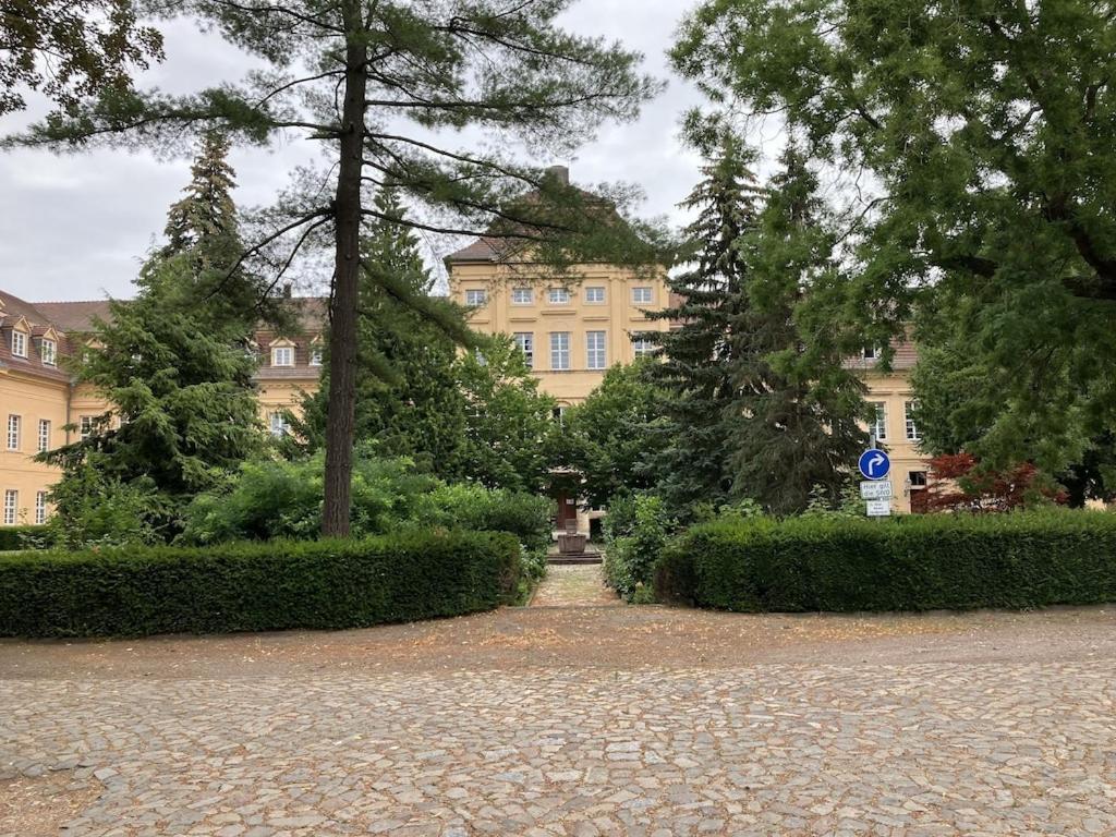 "Ferienwohnung Am Schloss" - Ferienwohnung Mit Blick Auf Das Barbyer Schloss, 5 Gehminuten Bis Zur Elbe Exterior photo